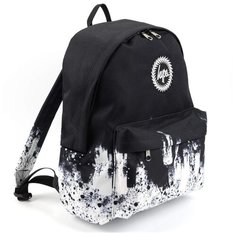 Женский текстильный рюкзак Hype ДТ 001 Черный с Белым