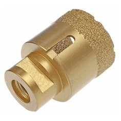 СТК-075 Алмазная коронка по керамограниту М14 для УШМ 6мм, стронг