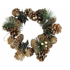 Гирлянда шишки С искорками, 60 см, Hogewoning