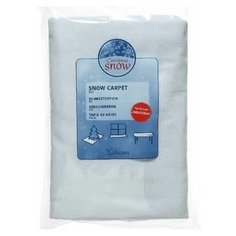 Снежное покрывало снежный фетр, фетр, белое, 250х100 см, Kaemingk