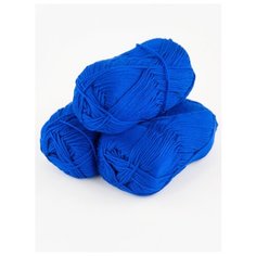 Пряжа "TOMMY" 50г, 138 м (3 мотка), ALPINA, №028 яр.синий