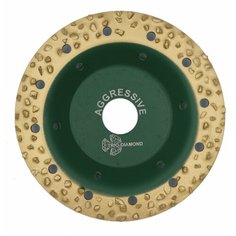 Чашка по дереву плоская Grand шаг 1 Aggressive 125 мм TRIO-DIAMOND