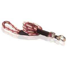 Особо прочный поводок-водилка со Стоппером на карабине, нежно-пурпурный, длина 80 см, толщина 12 мм Japan Premium Pet