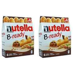 Хрустящие палочки Nutella B-Ready с шоколадной пастой 132 гр. (2 шт.)