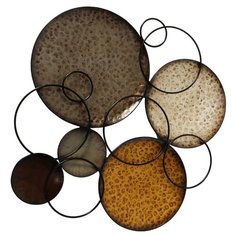 Настенное интерьерное украшение ФОРЕЙЗЕН, металл, 75х4х75 см, Boltze