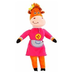 Мульти-Пульти "Мульти-пульти" Бурёнка Даша. Мягкая игрушка Бурёнка Даша, 24 см (звук) V62629-24