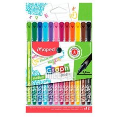 Набор капиллярных ручек Maped Graph Peps 0.8mm 12 цветов 749
