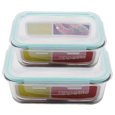 Набор контейнеров Appetite Turquoise SLRT