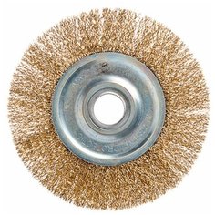 Щетка ЕРМАК металлическая для УШМ 150мм/22мм, плоская