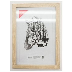 Рамка МДФ 21х30, Зебра, 102 белый, кремовый