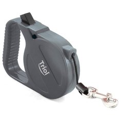 Поводок-рулетка Fresh M, 8м до 20кг, трос Triol