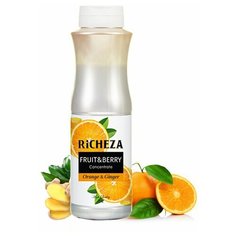 "Концентрат для напитков 1 кг, Апельсин-Имбирь" Richeza