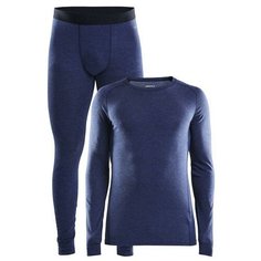 Комплект термобелья мужской Craft Merino Lightweight (S, Синий, 360200)