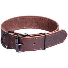 Ошейник Gripalle Дакс 40-40B, длина ошейника 40 см коричневый