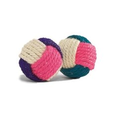 Игрушка для кошек "Мяч с кошачьей мятой", сизаль, 6 см Beeztees
