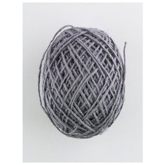 Пряжа "JUTE" 100 г, 90 м (1 моток), ARACHNA, № 007 св. серый