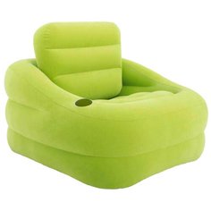 Надувное кресло Intex Accent Chair зеленый