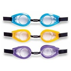 Очки для плавания Play от 8 лет, 3 цвета Intex