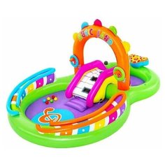 Надувной игровой центр Музыкальный, 295x190x137 см, от 2 лет, BestWay