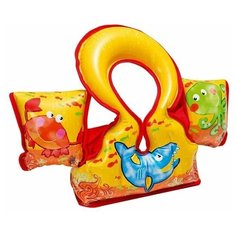 Надувной жилет для плавания AQUA VESTtm, 66х44 см от 3 до 6 лет Intex