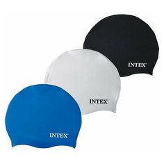Шапка для плавания из силикона, от 8 лет, 3 цвета Intex