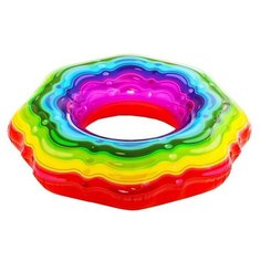 Надувной круг Радужная лента, 115 см, от 12 лет, BestWay