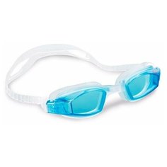 Очки для плавания Free Style Sport Goggles голубые, от 8 лет Bestway