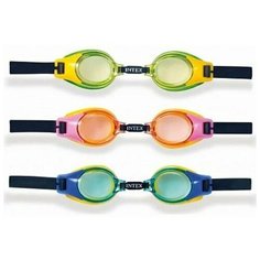Очки для плавания Junior 3-8 лет, 3 цвета Intex