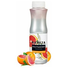 "Концентрат для напитков 1 кг, Грейпфрут-Бузина" Richeza