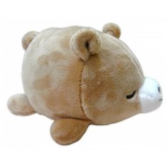 Мягкая игрушка ABtoys Медвежонок коричневый 13 см