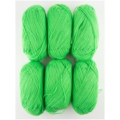 Пряжа "Детская новинка" 50г., 200м., (6 шт)., ПЕХОРКА, 65-Экзотика