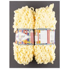 Пряжа Puffy Fine 100 гр. 14м., (2 мотка), ALIZE, 160 каменный