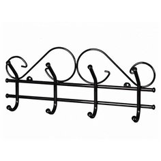 Вешалка ЗМИ Ажур 4 Black ВНА200Ч