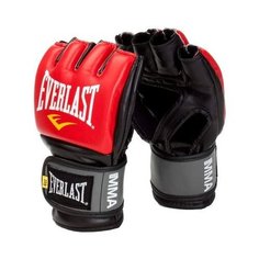 Тренировочные перчатки Everlast Pro Style Grappling для MMA красный S/M