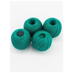 Пряжа Ирис 25 г (4 мотка), 150м., ПНК им. Кирова, №3514 т.бирюзовый