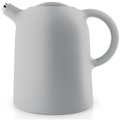 Термокувшин Thimble объем 1000 мл, пластик + стекло, цвет светло-серый, Eva Solo, 502716