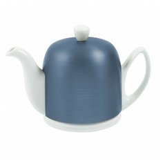 Чайник заварочный Salam White на 4 чашки, объем 700 мл, цвет белый + синий, материал фарфор, Guy Degrenne, 225358