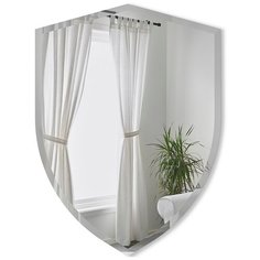 Зеркало настенное Shield, 57x80 см, материал зеркальное полотно + МДФ + сталь, цвет прозрачный, Umbra, 306200-165