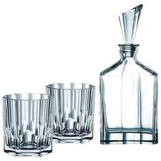 Набор для виски Aspen 1 графин и 2 стакана, хрусталь, Nachtmann, 90024