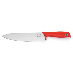 Нож поварской материал нержавеющая сталь + пластик, цвет красный, Brabantia, 108082