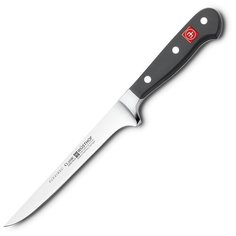 Нож обвалочный Wusthof гибкий Classic, лезвие 16 см, черный