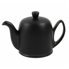 Чайник заварочный Salam Mat Black на 4 чашки, объем 700 мл, цвет черный, материал фарфор, Guy Degrenne, 216410