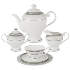Чайный сервиз "Бостон" на 6 персон, 21 предметов, Anna Lafarg Emily, AL-16908_21-E5