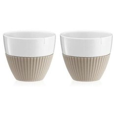 Набор из 2-х стаканов для чая Anytime объем 300 мл, материал фарфор + силикон, Viva Scandinavia, V25421