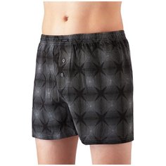 Lowry Трусы шорты классической посадки, размер M, черно-серый