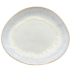 Тарелка овальная Brisa 26,6x22,5 см, материал керамика, цвет Salt, Costa Nova, GOP271-00918R
