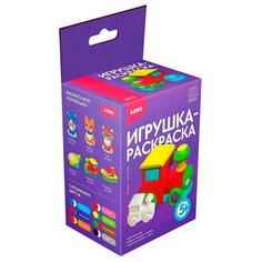 Набор для творчества LORI 3D Art Игрушка-раскраска Паровоз