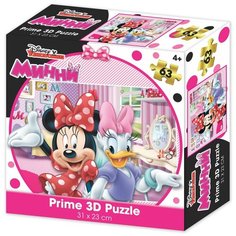 Пазл Prime 3D Минни 63 элемента