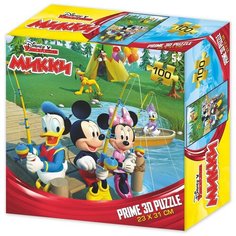 Пазл Prime 3D Микки 100 элементов