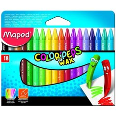 Maped Восковые мелки 18 шт